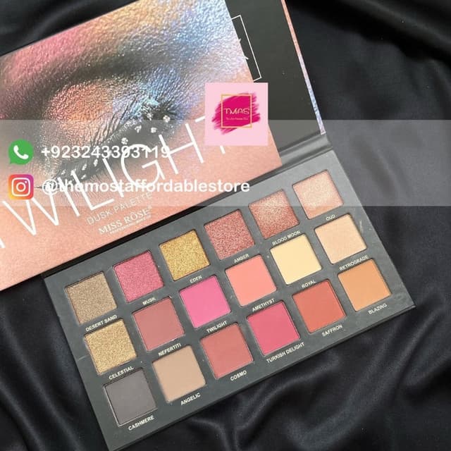 Miss Rose Twilight and Dusk Eyeshadow Palette
