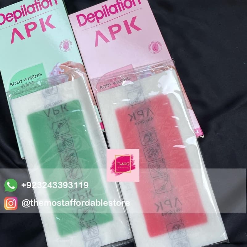 APK Depilation Body Waxing Strips (20 strips in one Pack) 