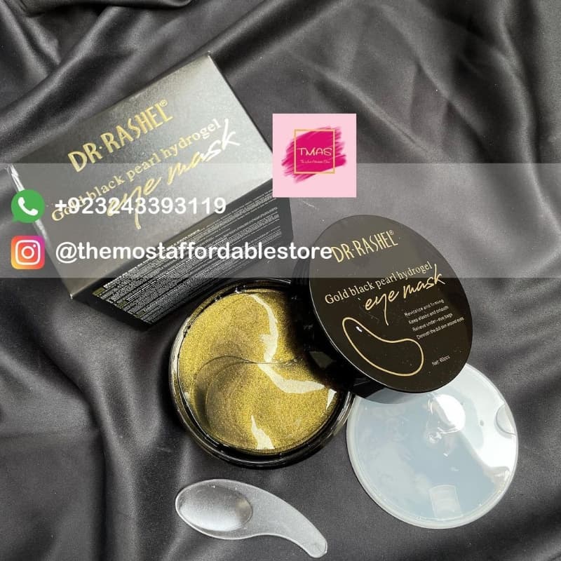 DR RASHEL Gold Black Pearl Hydrogel Eye Mask