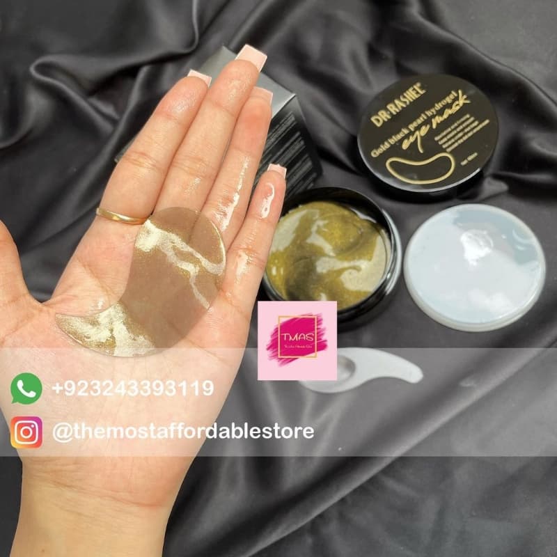 DR RASHEL Gold Black Pearl Hydrogel Eye Mask