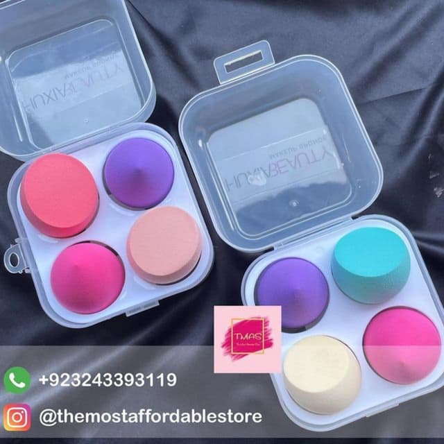 Pack of 4 Beauty Blenders🙌🏼🌸