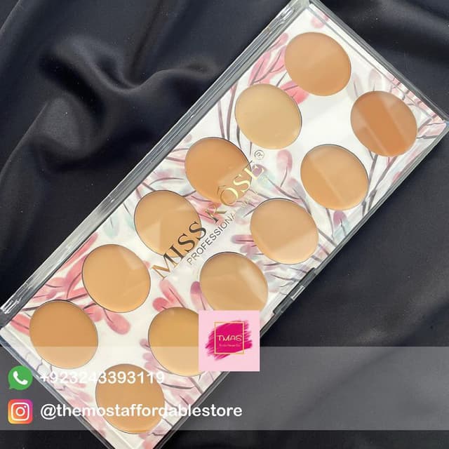Miss Rose Cream Concealer and Contour Palette