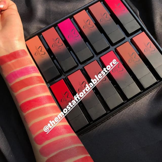 Huda Beauty Pack Of 12 Lipstick