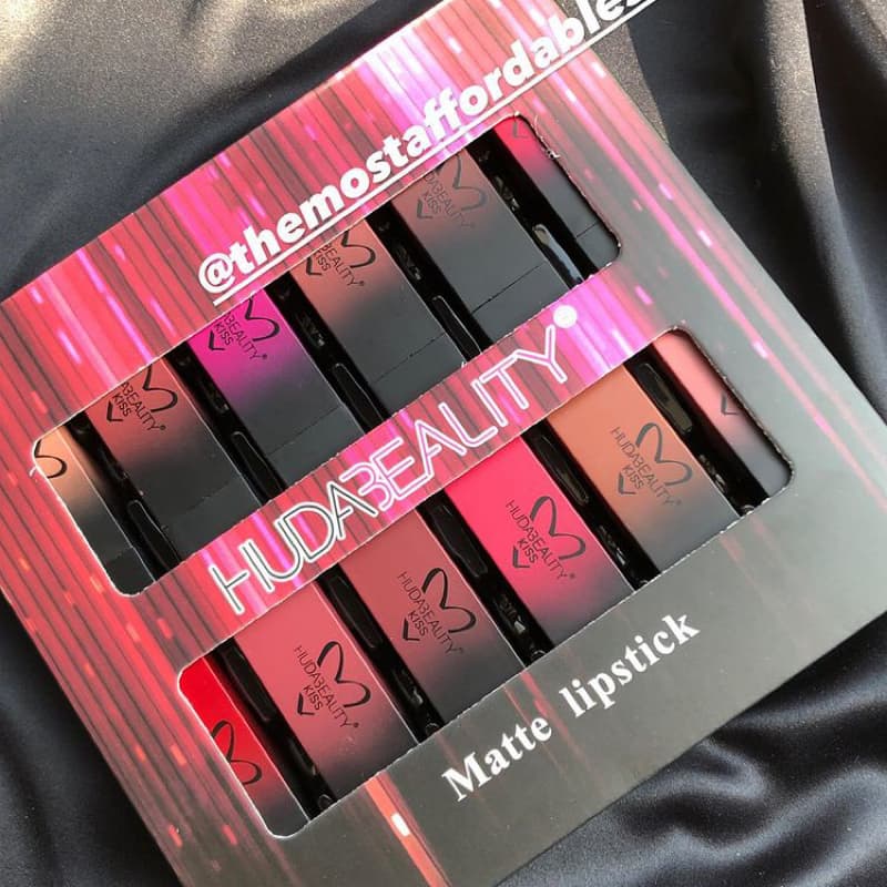 Huda Beauty Pack Of 12 Lipstick
