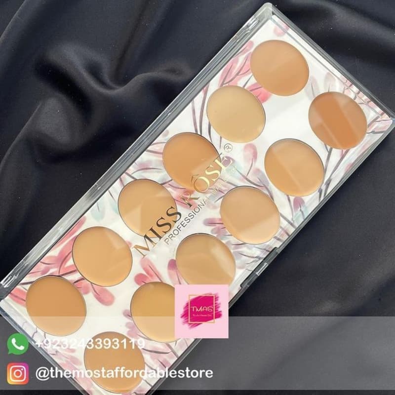 Miss Rose Cream Concealer and Contour Palette