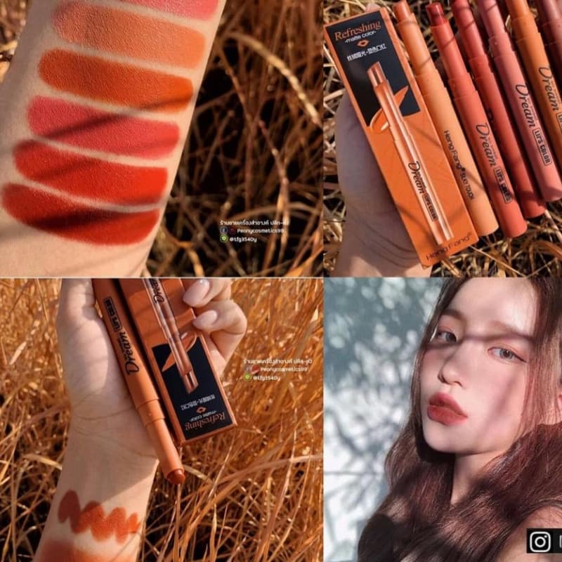 Heng Fang Dreamy Velvet Lipsticks (Pack of 6)