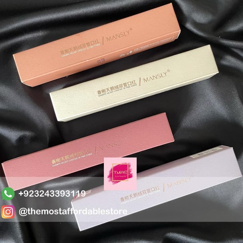 Mansly 2 in 1 lipstick tube